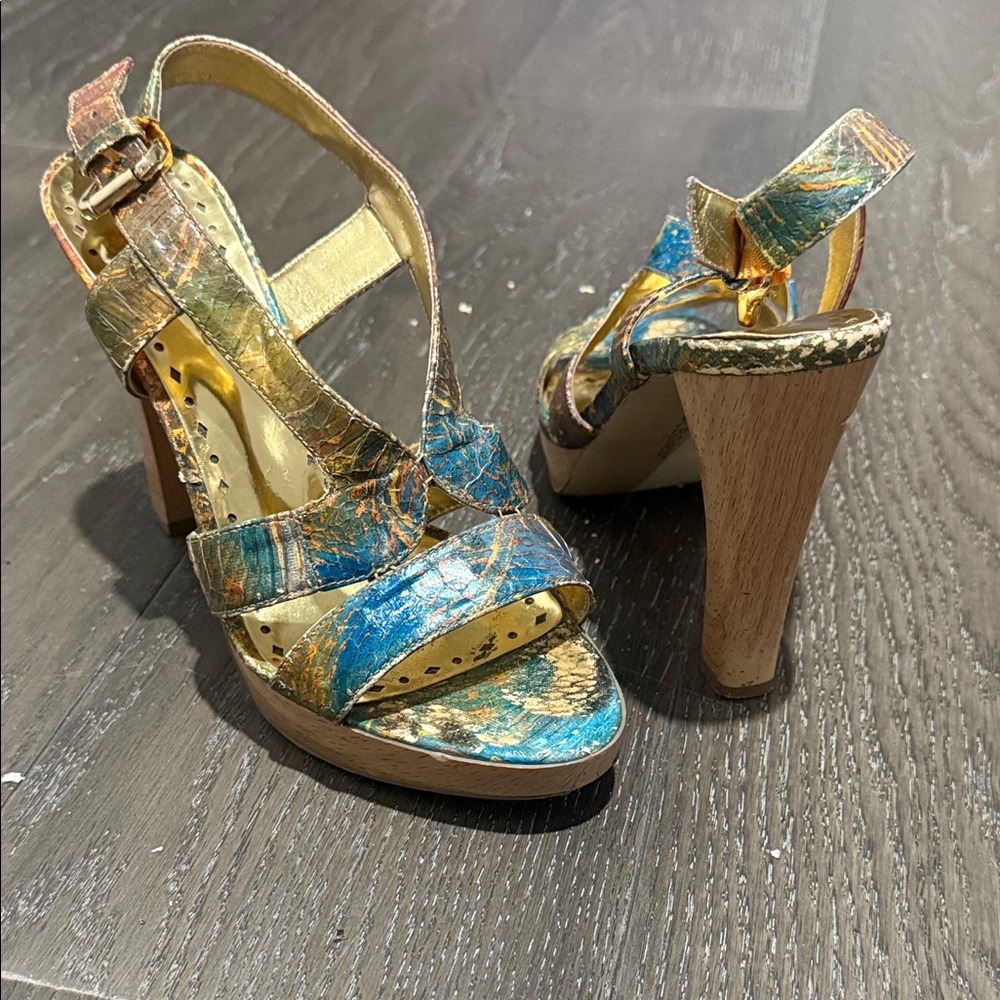 BCBGirls Multicolor Heeled Sandals